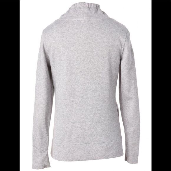 PUMA gray high neck drawstring hoodie size Medium - Picture 2 of 9